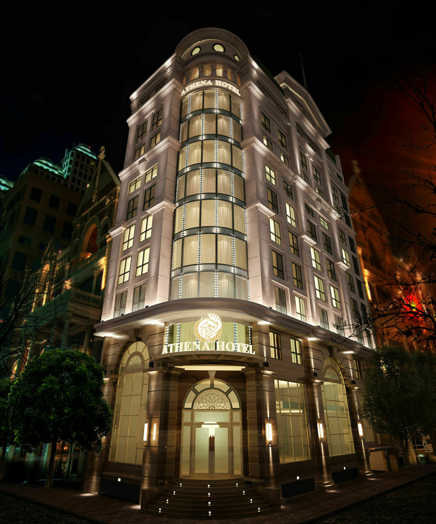Athena Hotel Cidade de Ho Chi Minh Exterior foto